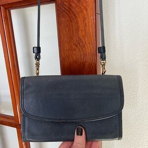 Vintage Coach Envelope Swing Wallet 4873 Chambray Blue